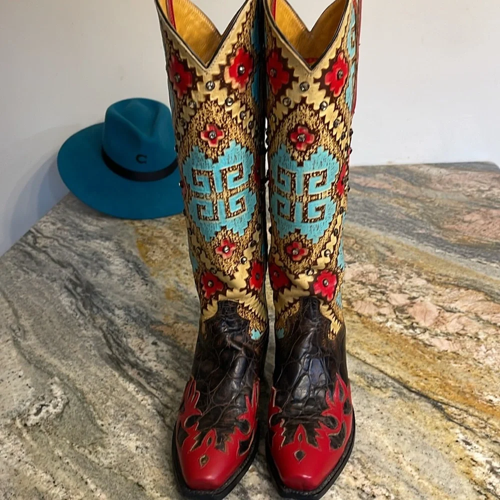 KURTMAN Handmade leather boots very unique - Picture 4 of 14